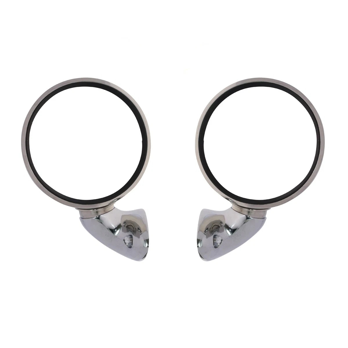 Chrome Steel Fender Mirrors for Toyota Corolla (E30, KE35, KE38, KE55, TE30, TE35, TE51)