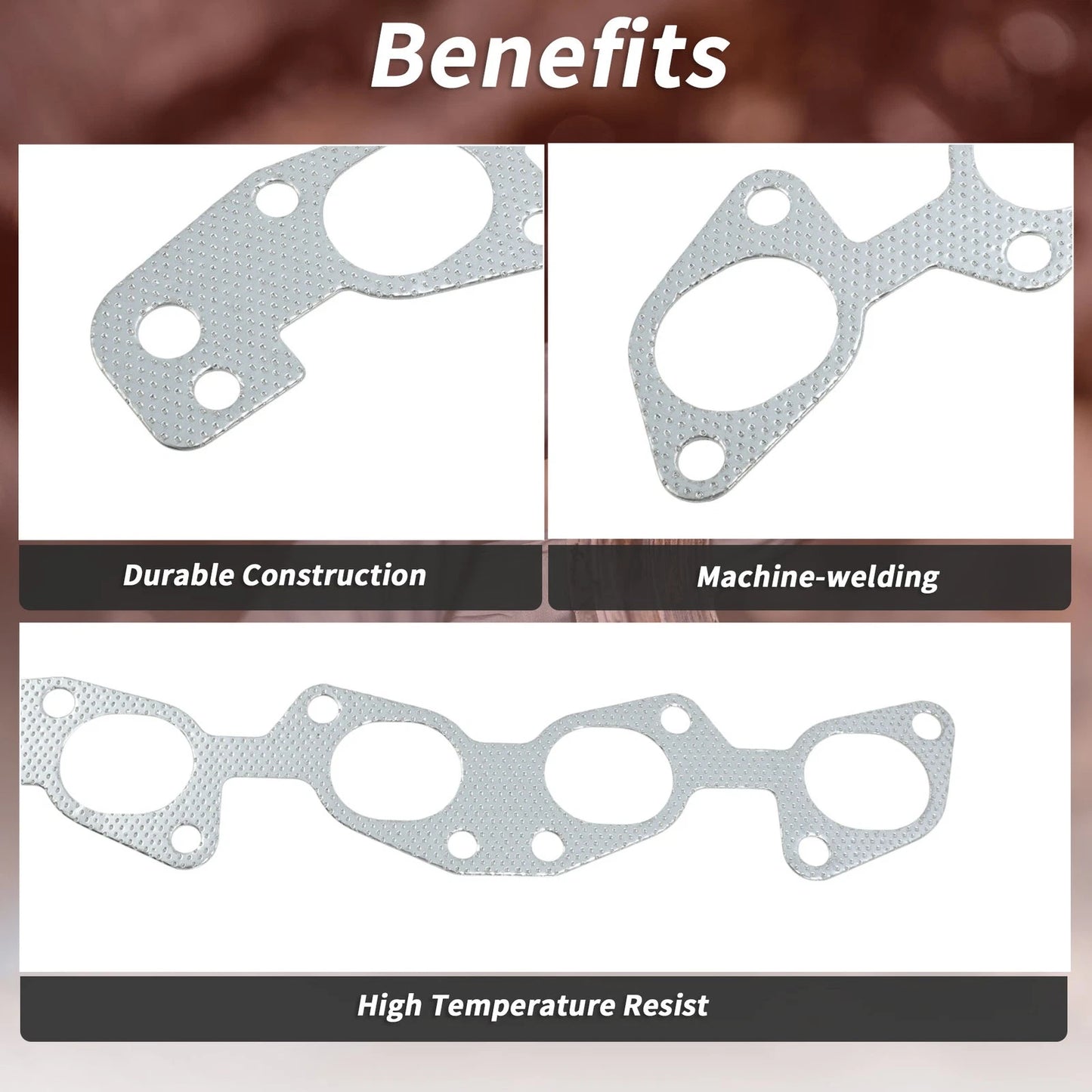 Exhaust Manifold Header Gasket for Chevrolet Tracker (1998–2008) No. 1414065D01