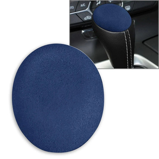 Suede Gear Shift Knob Cover for Chevrolet Corvette C7 (2014-2019) Blue