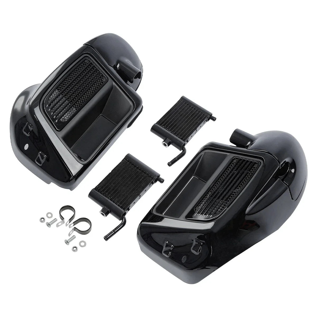 Vented Fairings Radiators Engine Guard Bar for Harley Road Glide (2014-2024)