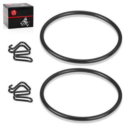 Front Number Plate Mount Clips & Bands for Honda Z50R (1979–1987)