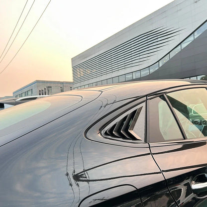 Rear Quarter Window Duct Vent Louver Covers for Benz GLC Coupe (2024–2025)