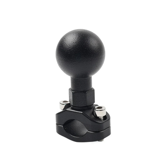 Universal Motorcycle GPS Phone Holder Bracket Clamp Stand - Steel