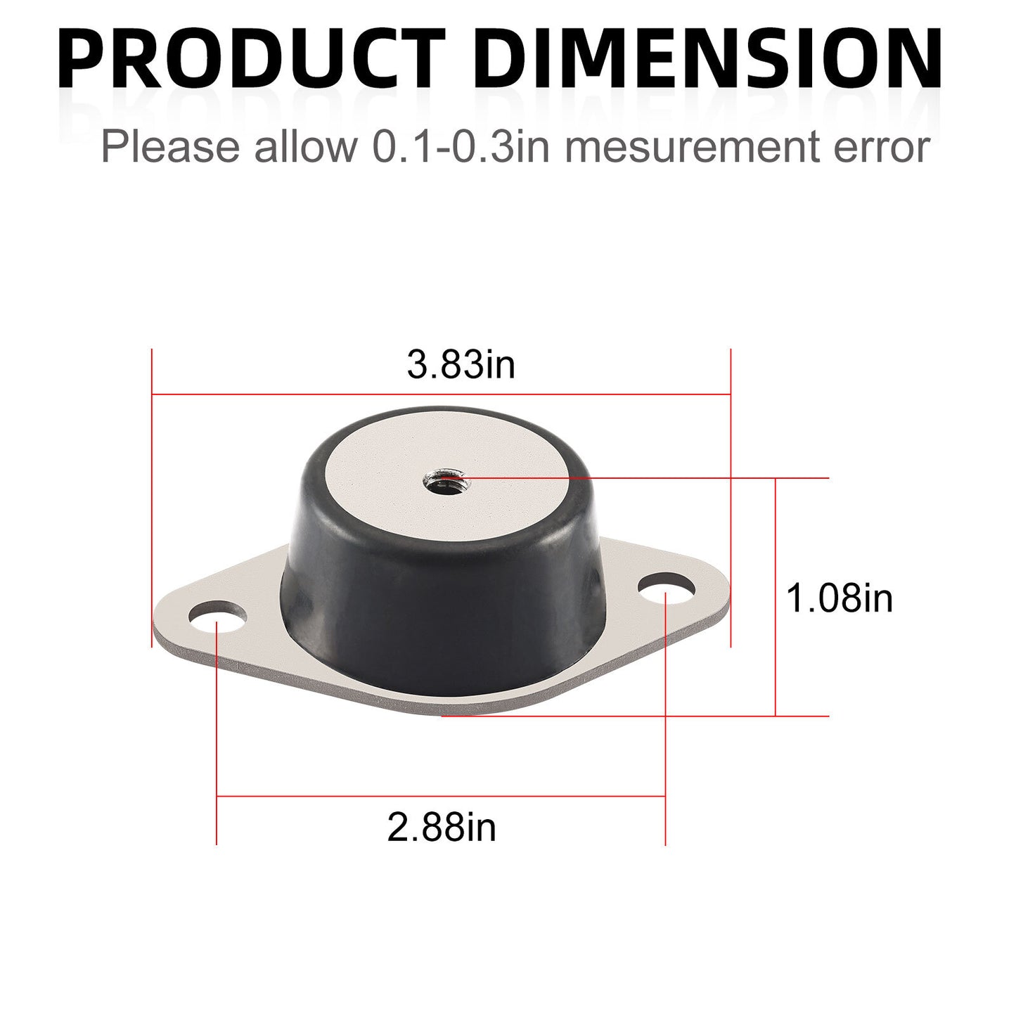 Set of 4 Engine Motor Mounts for Sea-Doo GS GT GTI GTS GTX XP (1996–2003)