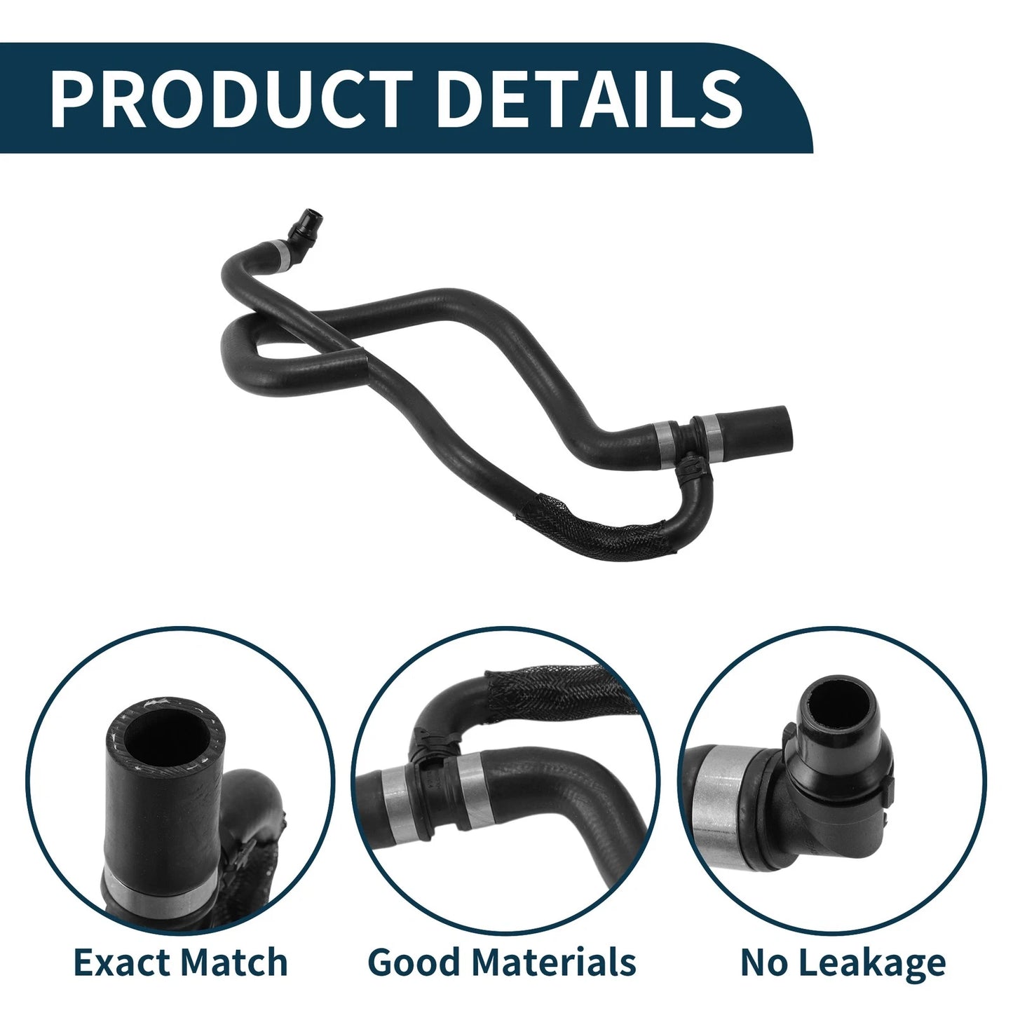 Radiator Hose for Mercedes-Benz GL-Class (2012–2019) No. 1668301200 Rubber