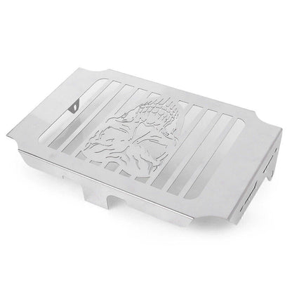 Motor Skull Radiator Grille Guard Cover for Honda Magna VF750 (1994-2004)