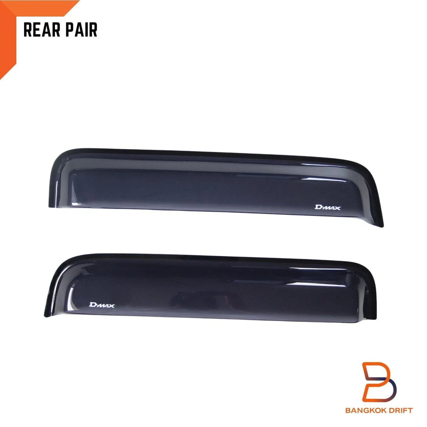 Weather Shield Window Visor Rain Guard for Holden Rodeo Isuzu D-Max (03-11)