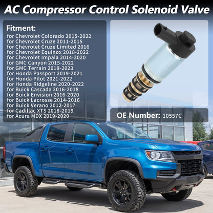AC Compressor Control Solenoid Valve No. 10557C for Chevrolet GMC Honda
