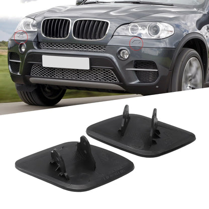 Set of 2 Front Left/Right Headlight Washer Nozzle Covers for X6 (2008–2014)