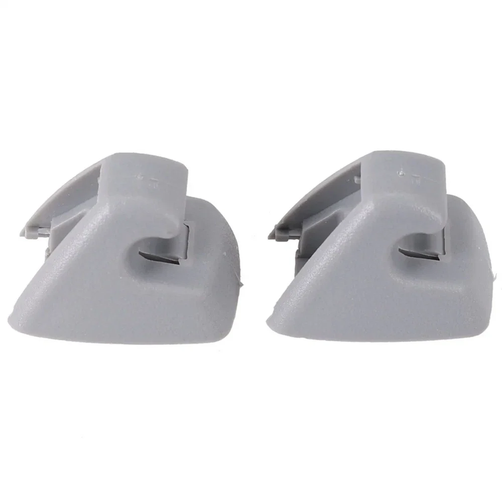 Gray Sun Visor Hook Clips for Chevrolet Cruze, Spark, Buick Verano (2011-2016)