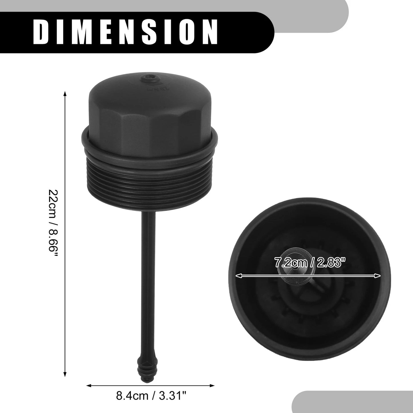 Oil Engine Filter Housing Cap Cover No. 038115433 for Volkswagen Golf IV (1997–2006)