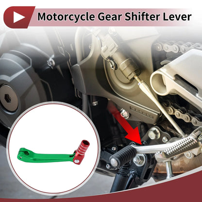 Shifter Lever for Honda CRF150F 2003-2017 - Green Red Silver Tone