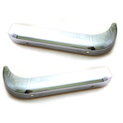 Set of 2 Rear Bumper Steel for Datsun 520 521 620 (1968–1979)
