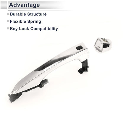 Front Left Door Handle for Hyundai Tucson (2016–2020) No. 82651D3710