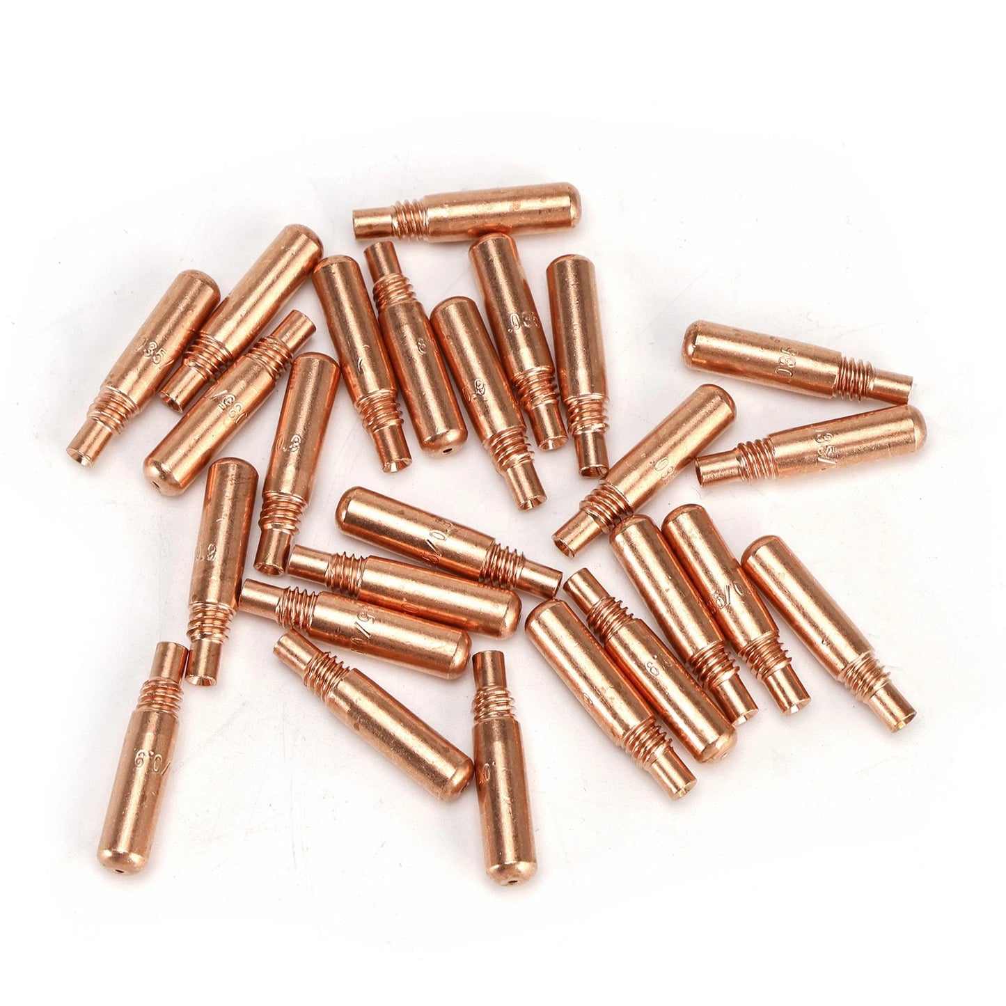 25pcs T-M035 Contact Tips for Miller Acculock MDX MIG Gun (–)