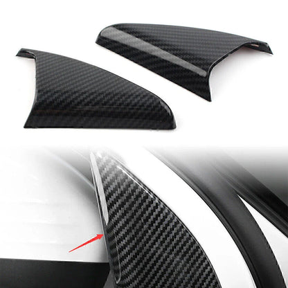 ABS Carbon Look A-Pillar Triangle Frame Cover Trim for Benz A-Class A220 (19)