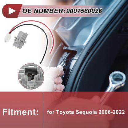 Set of 1 Rear Turn Signal Light Socket Wiring for Toyota Sequoia (2006–2022) No. 9007560026