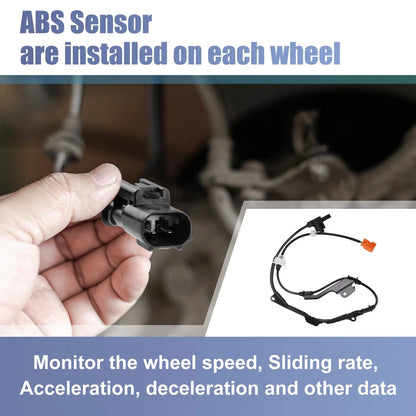 4 x ABS Sensors for Honda Accord (1998-2002) Front & Rear Left Right