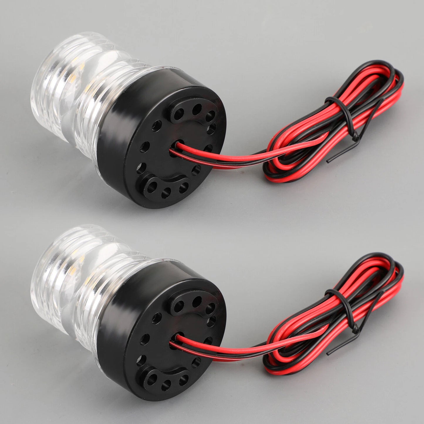 360° 12V White Navigation Lights for Boat/Yacht (No Year)
