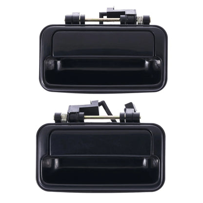 Door Handle Outer Black 2 x for Suzuki Swift (1989–1999)