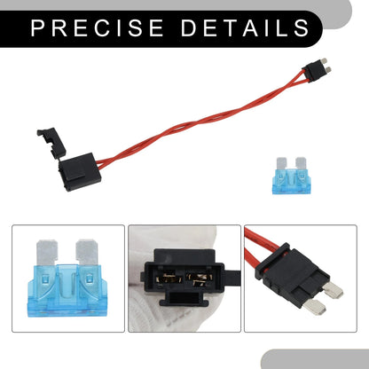 Fuse Tap Adapter for Cars Trucks Boats (DC 32V, 2X 15A Blade Style)