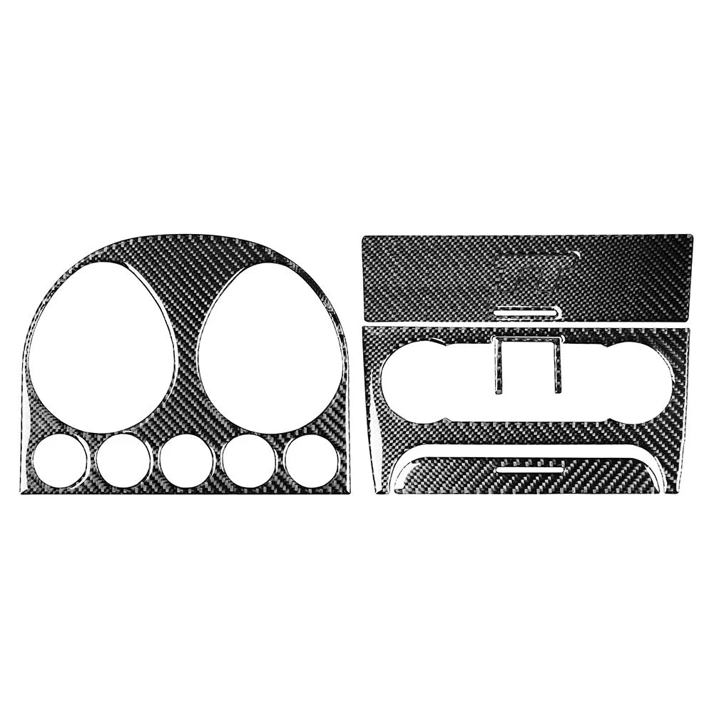 Set of 4 Dashboard Panel Cover Trim Strips for Audi A4 B9 A5 S4 RS4
