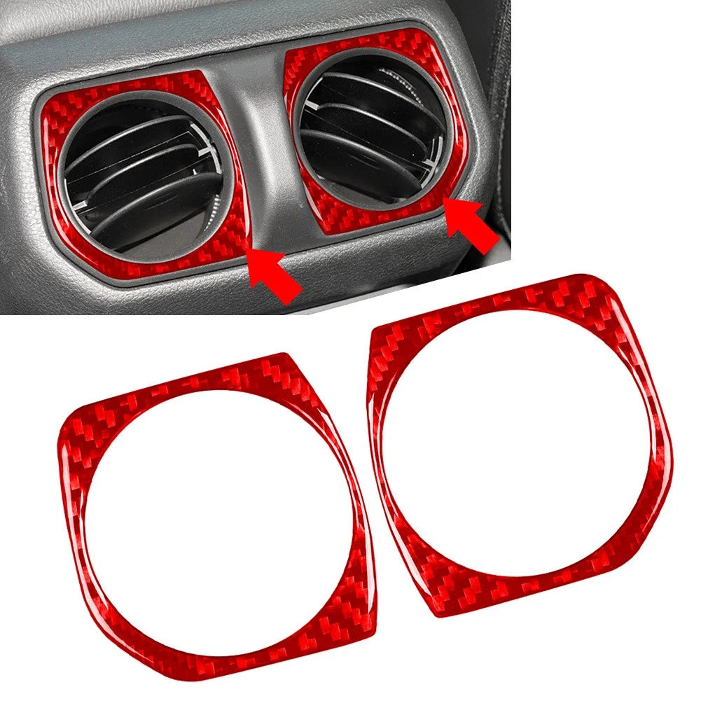Lock Door Key Hole Socket Cover Trim for Jeep Wrangler (TJ, JK, JL, JT)