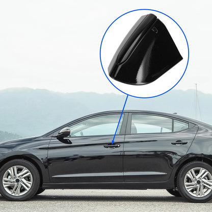 Front Left Door Handle End Cap for Ford Mondeo Edge Taurus (2013–2020) Black