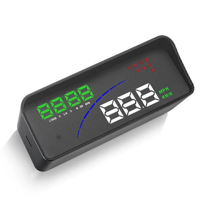 3.6" Car HUD HD Head Up Display OBDII OBD2 Smart Digital Meter for P9