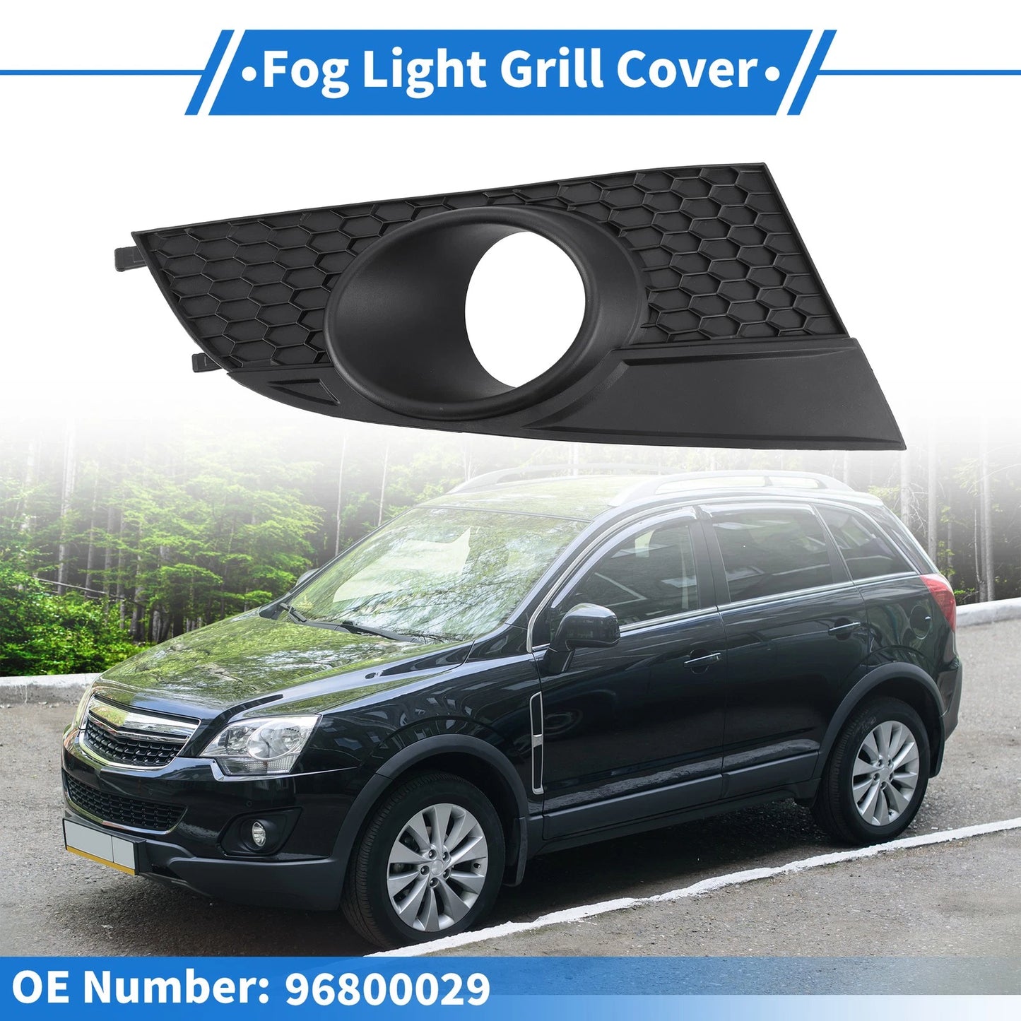 1 Pc Fog Light Grill for Chevrolet Captiva (2012–2014) No. 96800029