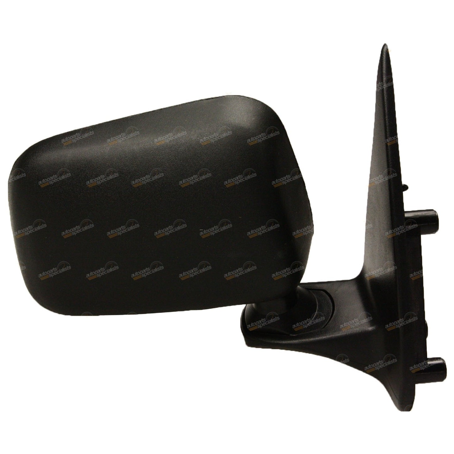 Pair of Black Sail Mount Door Mirrors for Toyota Hilux (1995–2005)