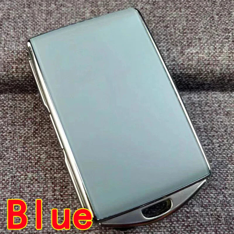 Key Fob Cover Shell / Blue Zinc Alloy / for Volvo Polestar 1 2