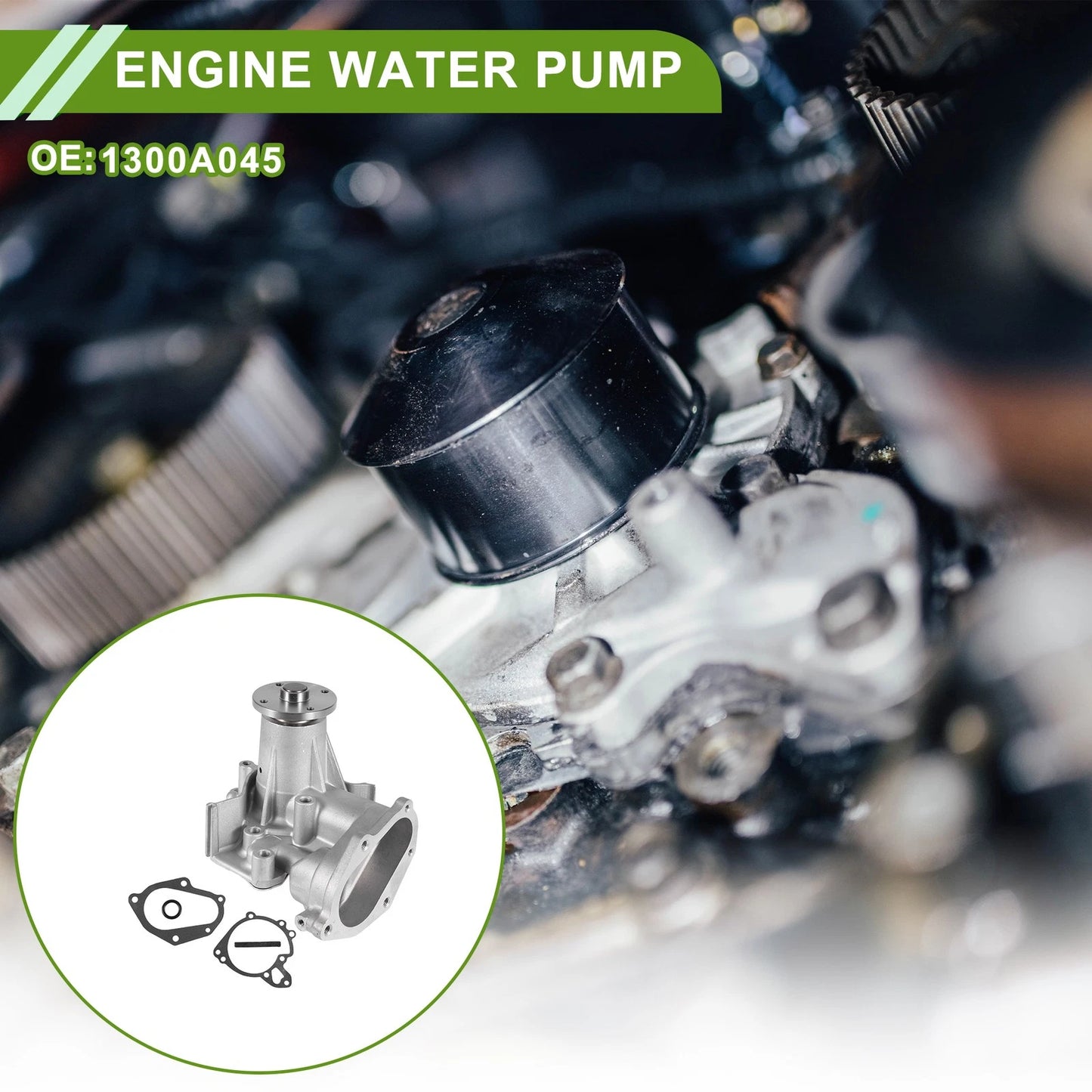 Engine Water Pump for Mitsubishi L200 (2005–2015) No. 1300A045