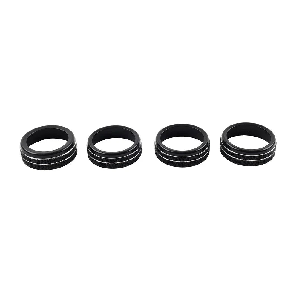 AC Climate Control Knob Trim for Toyota Tacoma (2016-2023) Black