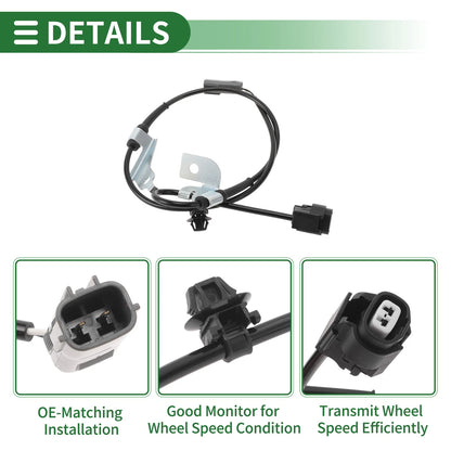 ABS Wheel Speed Sensor for Mazda RX-8 (2003–2012) No.F1514373X/F1514373XA