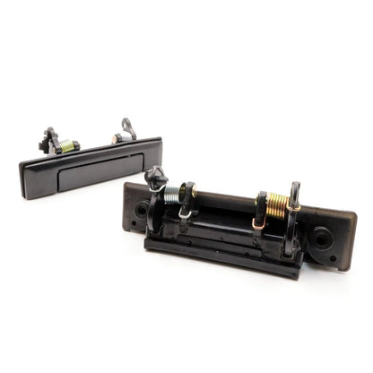 Set of 2 Black Door Handles for Toyota Hilux Pickup Truck (LN50–LN65)