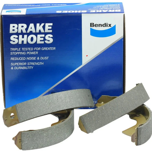 Set of 4 Bendix Brake Shoes for Ford Courier (PB PC)
