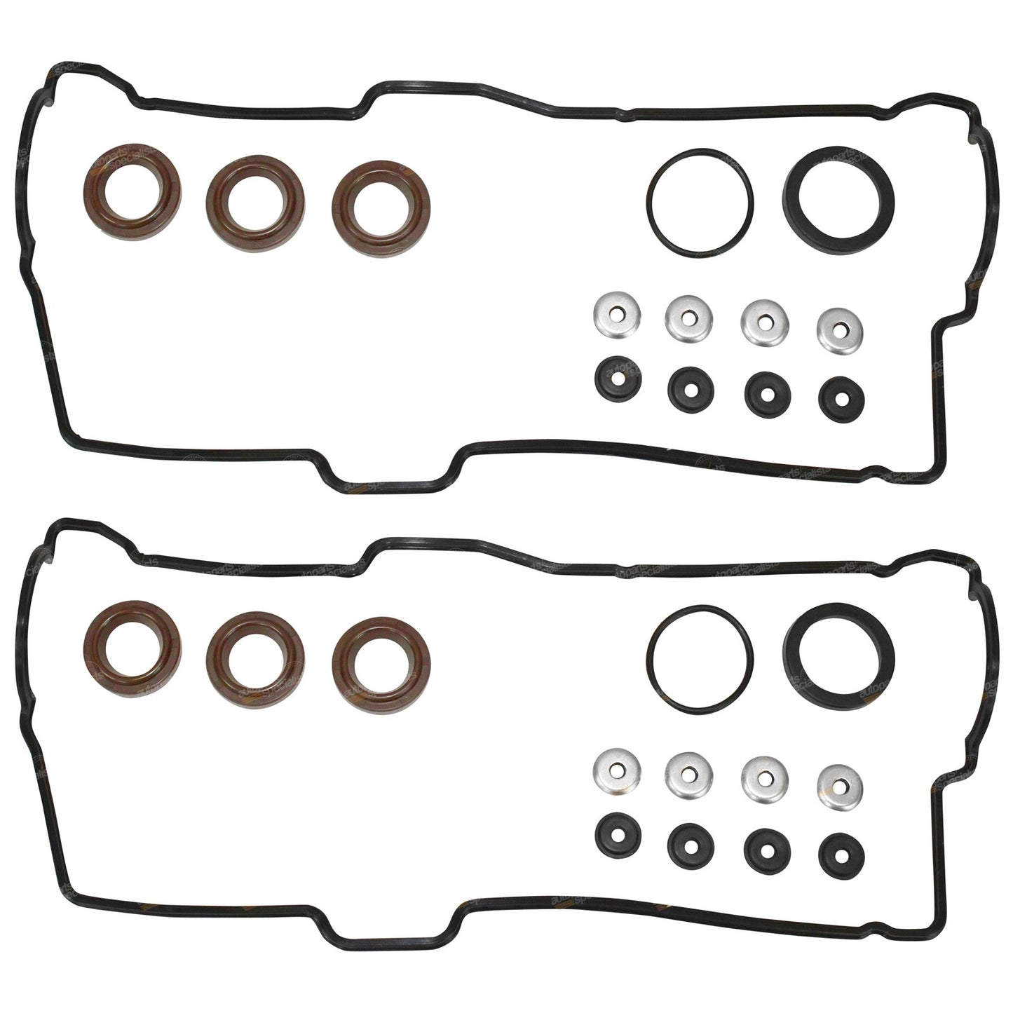 2 Rocker Valve Tappet Cover Gasket Kits for Toyota Prado VZJ95 (1996–2002)