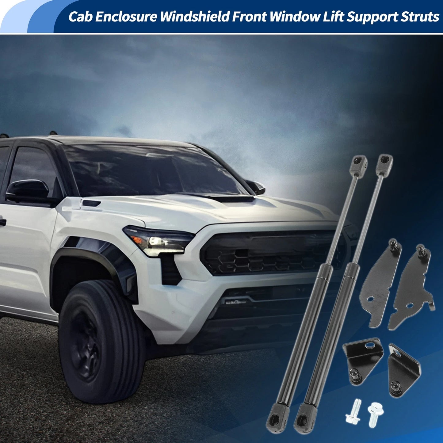 Set of 2 Hood Lift Support Struts for Toyota Tacoma (2024–2025), 4Runner (2025)
