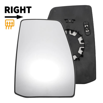 Right Side Heated Convex Mirror Glass for Ford Tourneo (2012–2022)