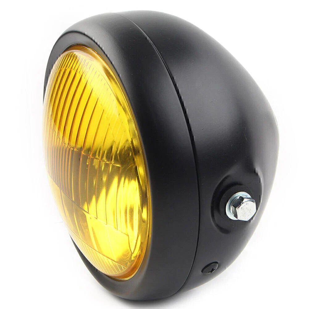 5.75" Retro Headlight for Harley Dyna FXDL Softail Sportster