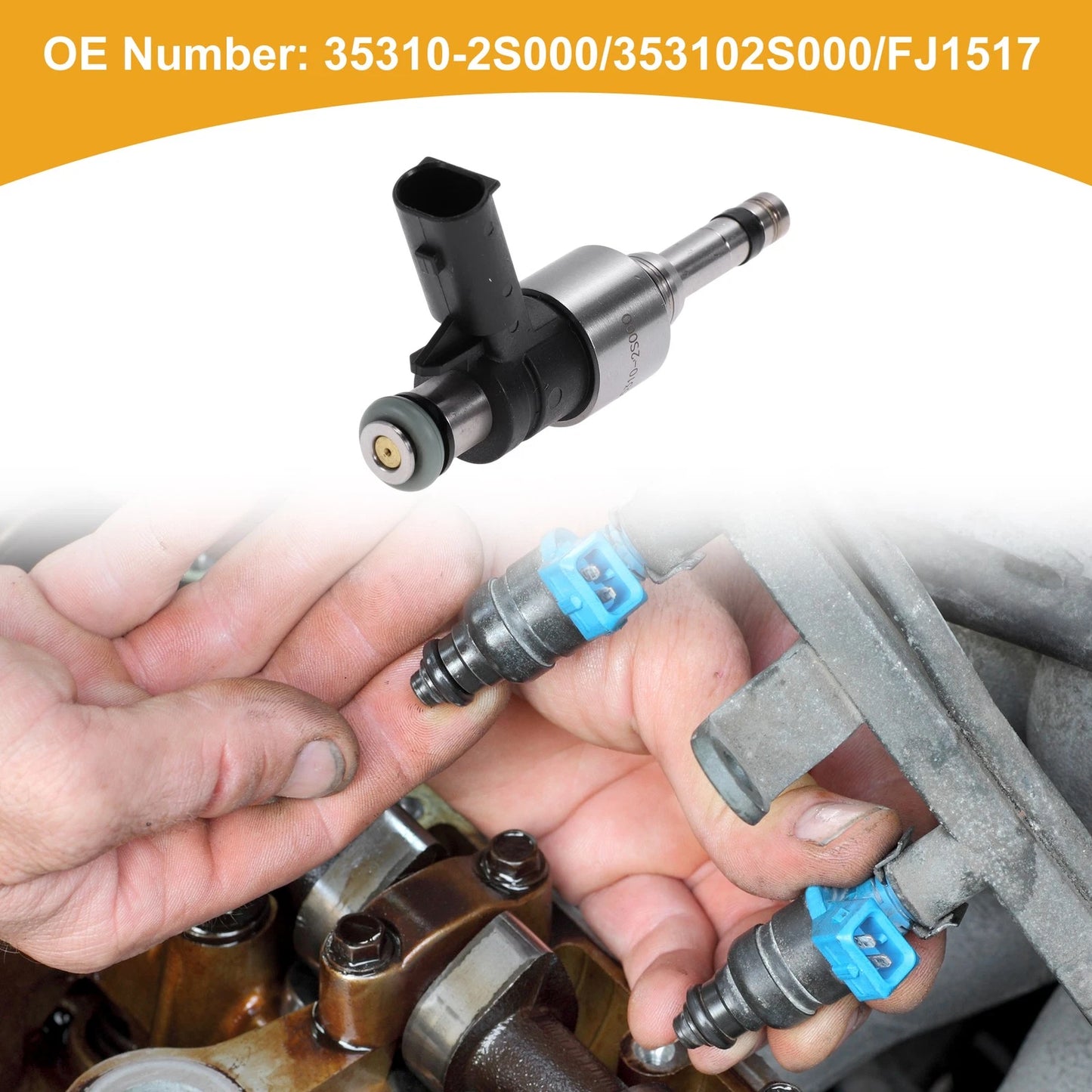 Fuel Injector No.35310-2S000 for Hyundai Santa Fe (2013–2018)