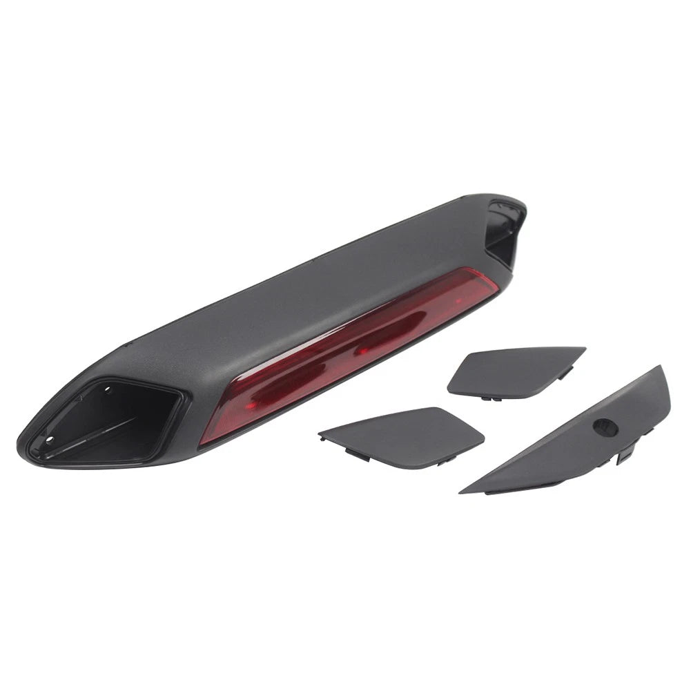 3X Interior Gear Shift Box Panel Cover for Ford Mustang (2009–2013) Carbon Fiber