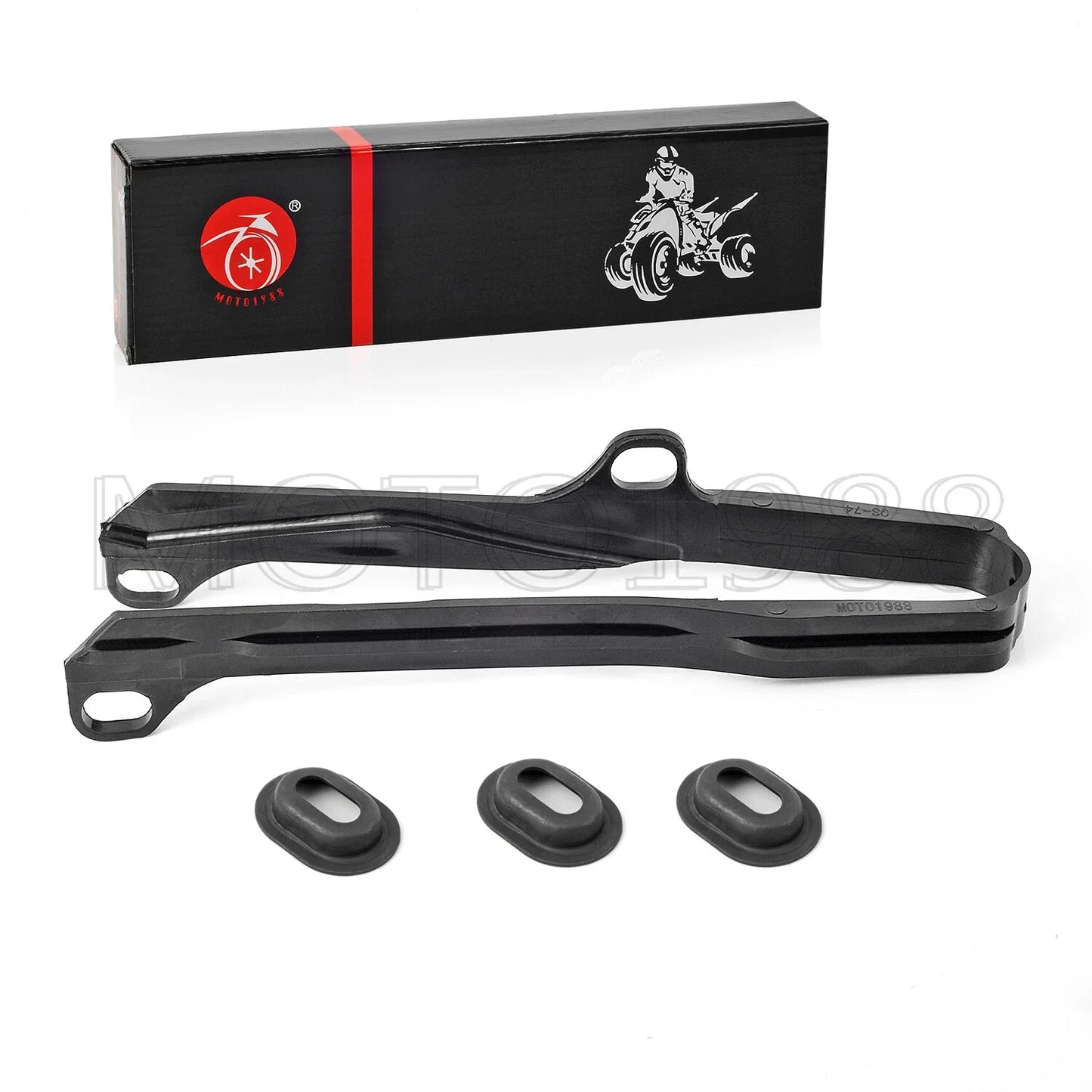 Swingarm Chain Slider Buffer & Washers for Honda CR500R CR250R (1990–2001)