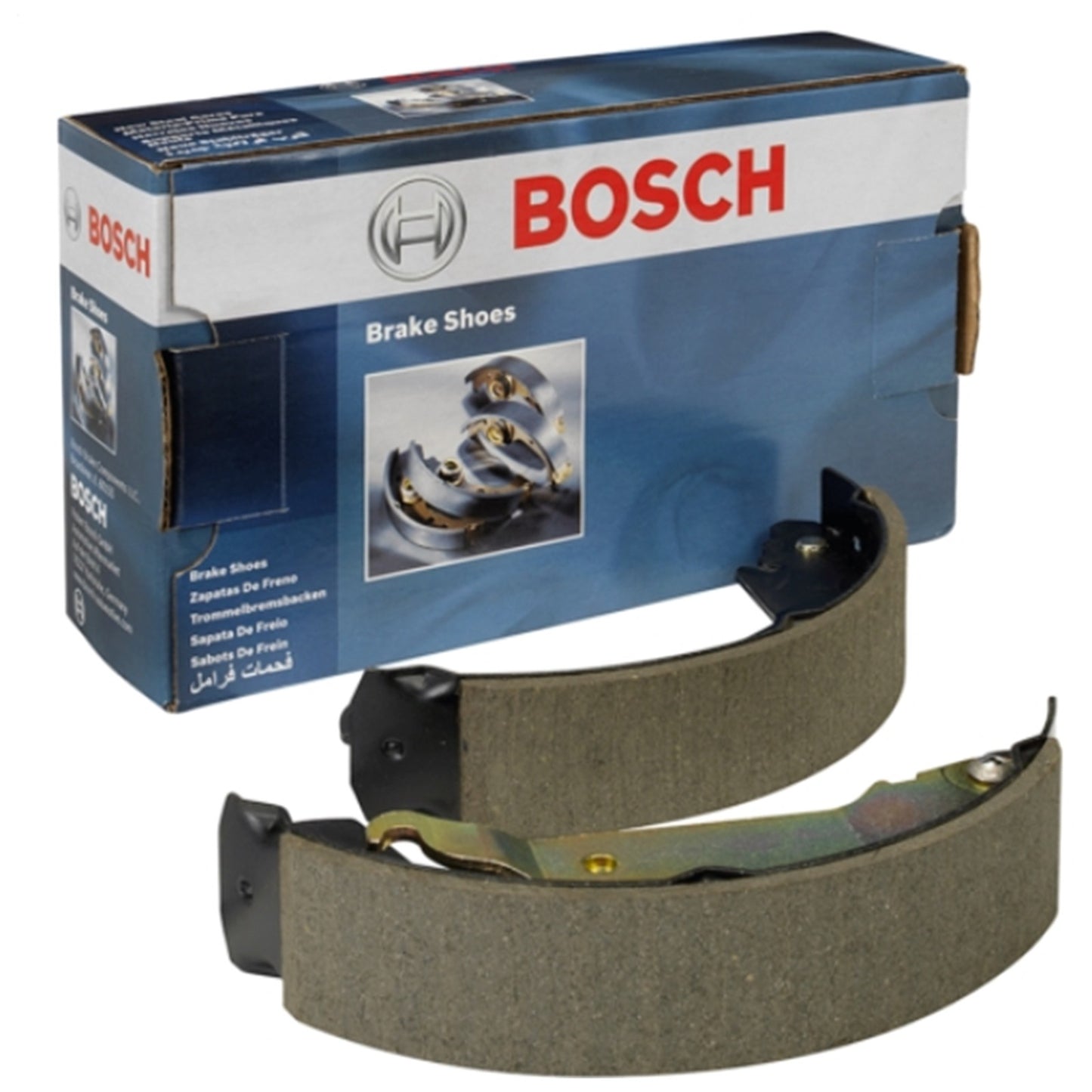 Set of 4 Parking Brake Shoes for Land Rover Discovery 3 (2007–2009)