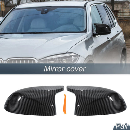 Carbon Fiber Door Mirror Cover Caps for BMW X5 F15 X6 F16 X3 F25 LCI X4