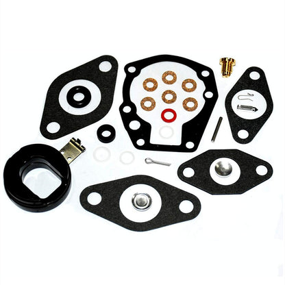 2X Carb Kit with Float for Johnson Evinrude Outboard (Fits Various Models)