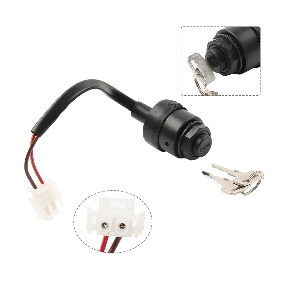 Ignition Switch with Keys for Yamaha Golf Cart G11 G16 G19 G20 G21