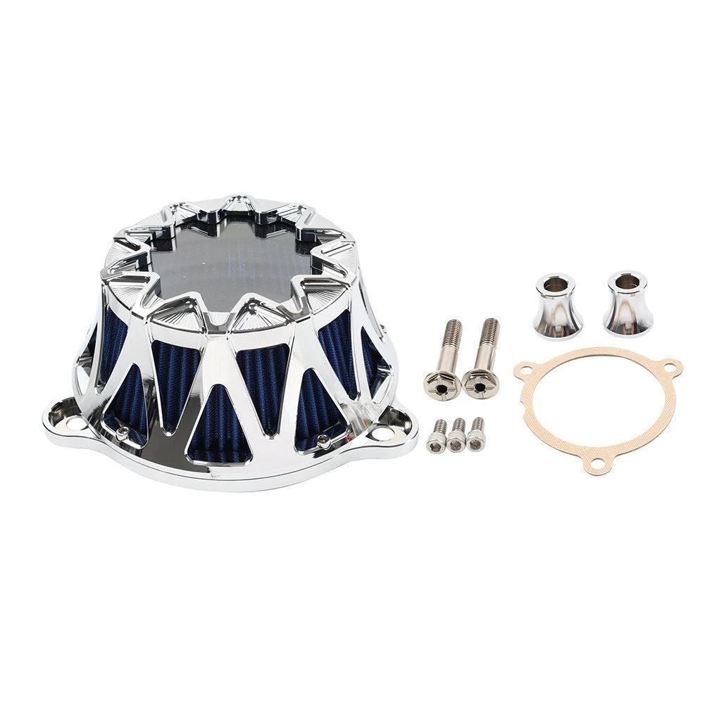 Red Air Cleaner Intake Filter for Harley Dyna (1993–2017)