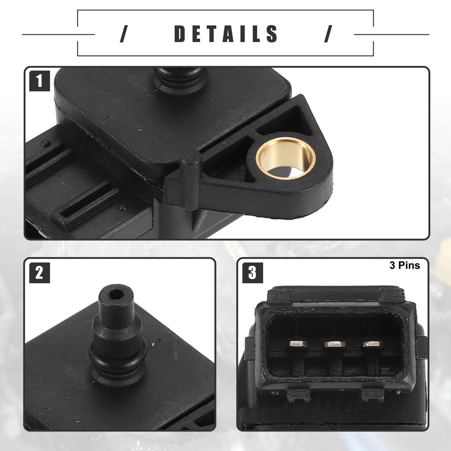 Intake Manifold Pressure Sensor for BMW 1 Series 116d 118d